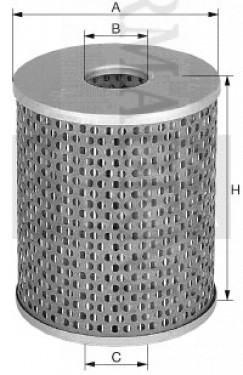 H1050/1 Olieffilter voor Mercedes Benz, Puch, Daewoo, SSangyong