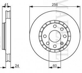 Remschijven set voor: Opel Kadett Ascona Calibra etc, Lotus Elan