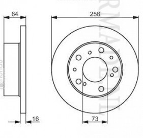 Remschijven set voor: Fiat Ducato Citroën C25 Peugeot J5