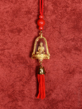 Thaise auto amulet hanger met Boeddha Phra Ngern