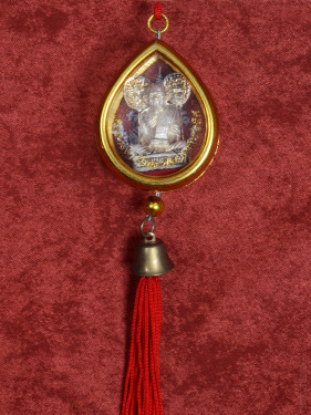 Thaise auto amulet hanger met Boeddha Phra Ngern