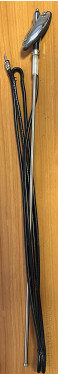 Vervang Antenne klassiek voor Honda Accord, Jazz & Mitsubishi Colt & Galant 