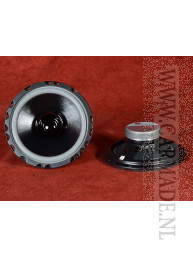 Autospeaker 2-weg 100W Dual Cone set 167mm