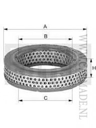 C1839 /1Luchtfilter voor Fiat 1000 en 124