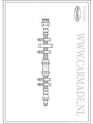 Remslang voor Autobianchi, Seat, Fiat, Lancia