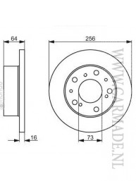 Remschijven set voor: Fiat Ducato Citroën C25 Peugeot J5