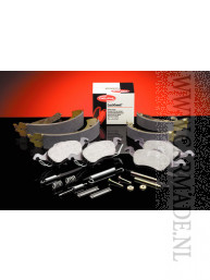 Remblokken set voor: Audi A1 A2 A3, Seat, Skoda, Volkswagen