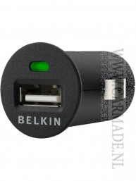 Miniatuur auto telefoon lader voor USB Belkin