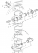 Audi 80 / 100 remcilinder reparatieset